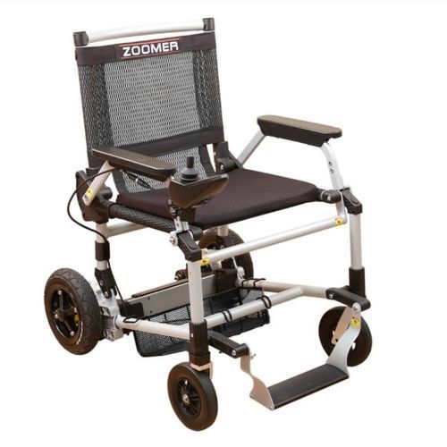 Sedia a rotelle elettrica - Zoomer - Zinger Chair - da esterno / da interno / pieghevole