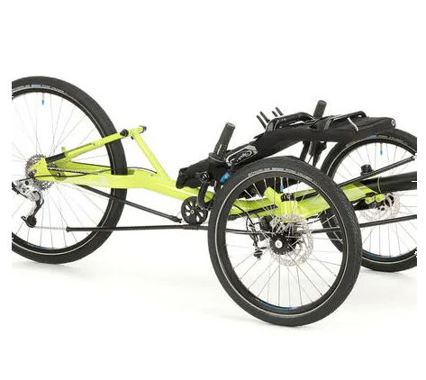 Triciclo reclinato per adulto - Gekko 26 - HP Velotechnik - pieghevole