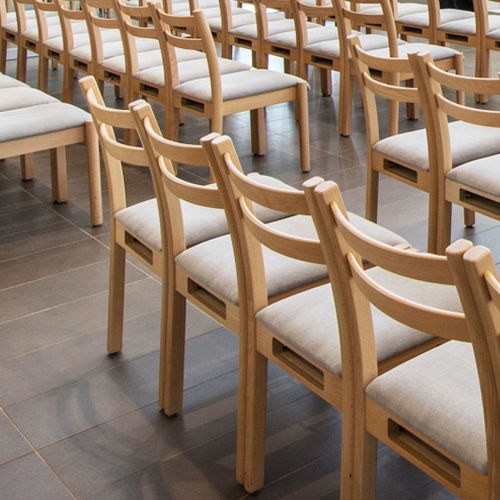 Sedia per sala d'attesa - NARVI - Nursen - per mensa / impilabile