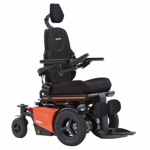Sedia a rotelle elettrica - Karma EVO Lectus - Life & Mobility - da esterno / da interno / reclinabile