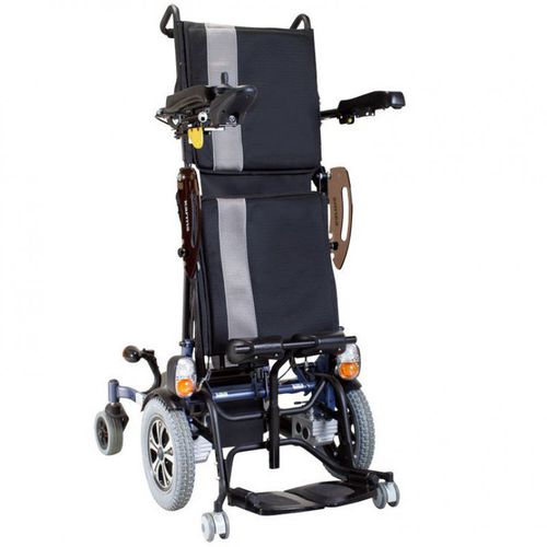 Sedia a rotelle elettrica - Karma Ergo Stand - Life & Mobility - da esterno / da interno / reclinabile