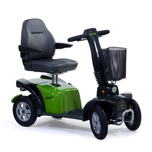 Scooter per disabili elettrico - Mezzo - Life & Mobility - a 4 ruote / con cestello