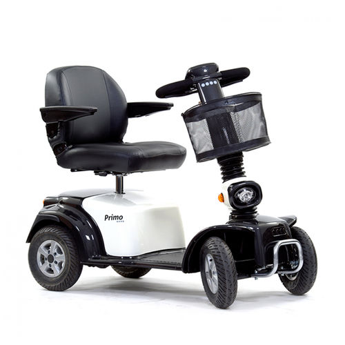 Scooter per disabili elettrico - Primo - Life & Mobility - a 4 ruote / con cestello