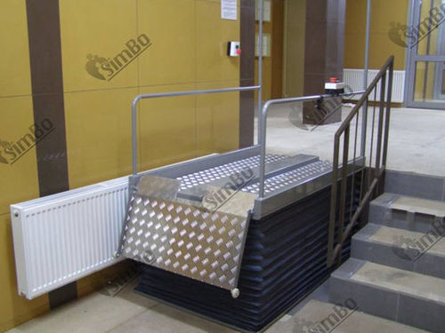 Piattaforma elevatrice per sedia a rotelle - PPN-150 - Ltd. Norma-Trade - per scala