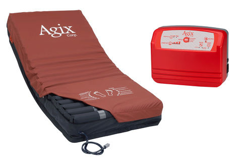 Materasso per letto ospedaliero - 4 - AGIX Corporation - a pressione alternata / 90x200 cm / a tubi