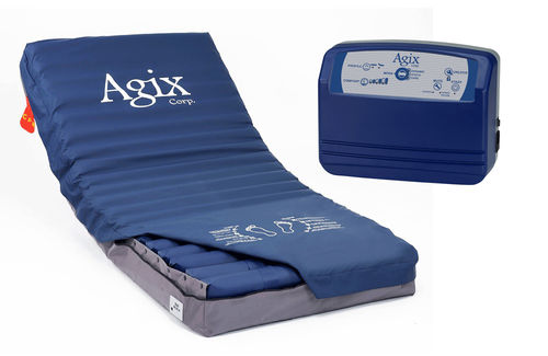 Materasso per letto ospedaliero - 4+ - AGIX Corporation - a pressione alternata / 90x200 cm / a tubi