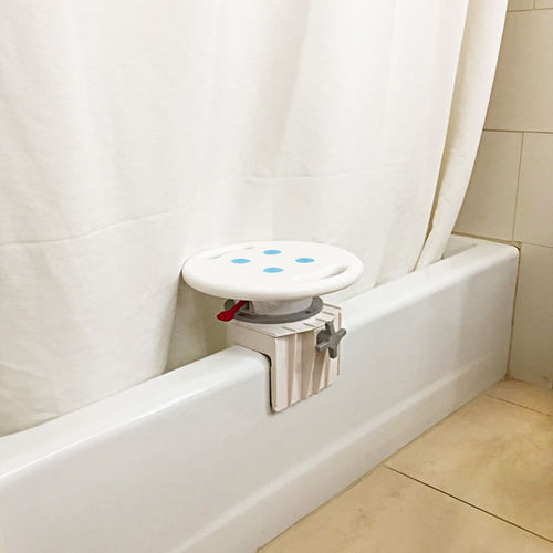 Seduta da bagno senza schienale - MHRBS - Mobb+ Health Care - girevole