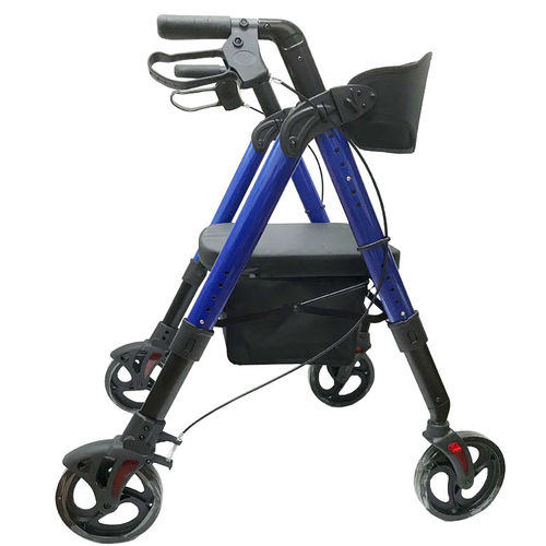 Deambulatore rollator a 4 ruote - MHHRL - Mobb+ Health Care - bariatrico / con sedile / ad altezza regolabile