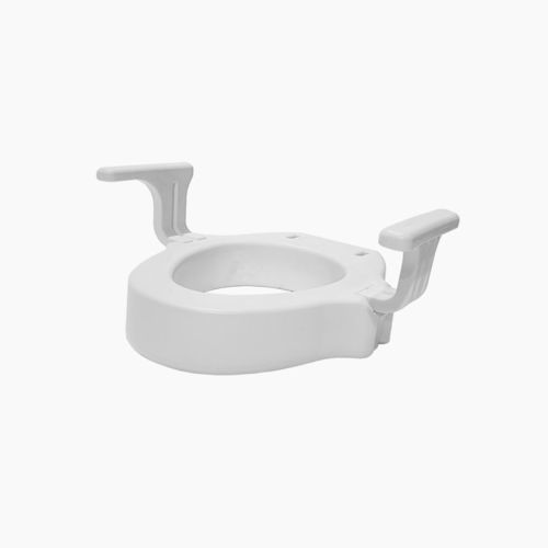 Rialzo per WC con braccioli - MHERTSA-MB - Mobb+ Health Care - con coperchio