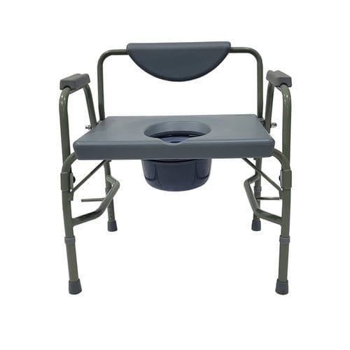 Sedia da toilette con braccioli - MHCMH - Mobb+ Health Care - con secchio