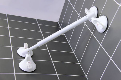 Barra di appoggio per stanza da bagno - Quattro Plus - ROTH MOBELI GmbH - a muro / in acciaio inossidabile / orizzontale