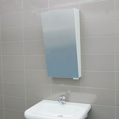 Armadio da water - 10093580-LS  - ROTH MOBELI GmbH - a muro / con specchio / bianco