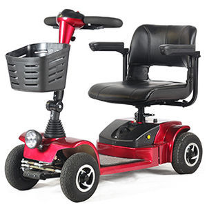 Scooter per disabili elettrico - 4024N - Shanghai Wisking Electric Machine - a 4 ruote / con cestello / pieghevole