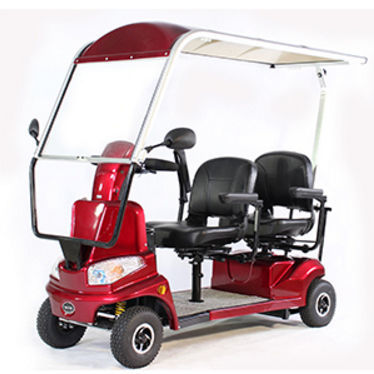 Scooter per disabili elettrico - 4033B - Shanghai Wisking Electric Machine - a 4 ruote / a due posti / con cabina