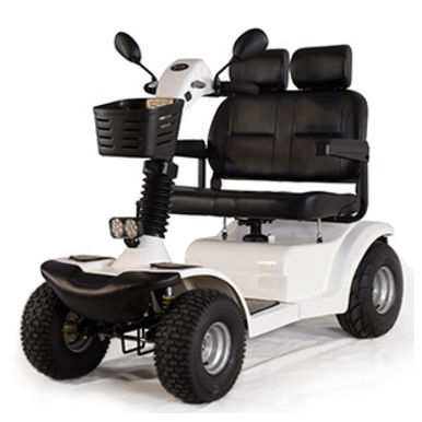 Scooter per disabili elettrico - 4031 Golf - Shanghai Wisking Electric Machine - a 4 ruote / a due posti / con cestello