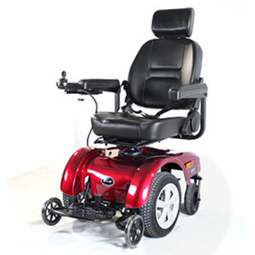 Sedia a rotelle elettrica - 1015 Sunfly - Shanghai Wisking Electric Machine - da esterno / da interno / reclinabile