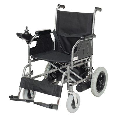 Sedia a rotelle elettrica - RS0112-46 - Revolution Sante - da esterno / da interno / pieghevole