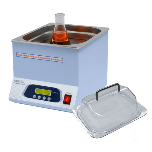 Bagnomaria controllato tramite microprocessore - SWB-10L-1 - Major Science - con agitazione / da banco / in acciaio inossidabile