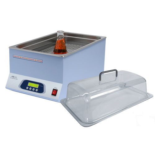 Bagnomaria controllato tramite microprocessore - SWB-20L-1 - Major Science - con agitazione / da banco / in acciaio inossidabile
