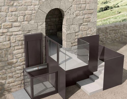 Piattaforma elevatrice per sedia a rotelle - S11 PLUS - Vimec - per edificio