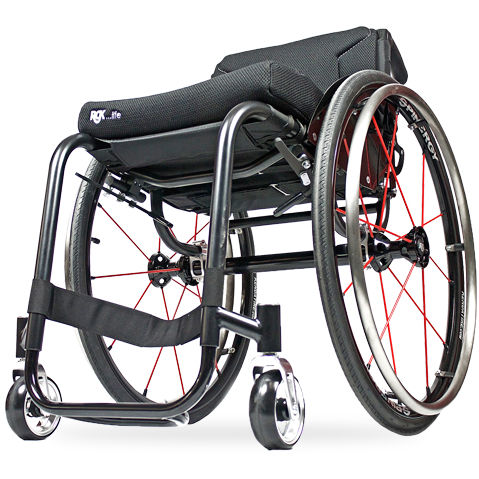 Sedia a rotelle attiva - HI-LITE - RGK - da esterno / da interno / pieghevole