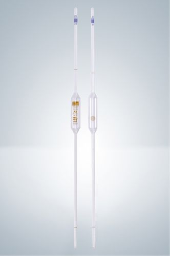 Pipetta volumetrica - 13402 series - Hirschmann - manuale / 1 canale / a volume regolabile