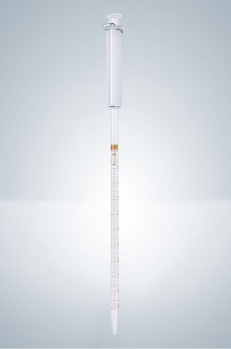Pipetta siringa - 11901 series - Hirschmann - manuale / 1 canale / a volume regolabile