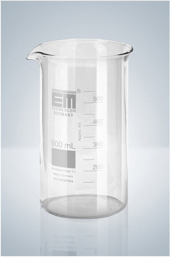 Coppa di decantazione in vetro borosilicato - 72133 series - Hirschmann - da laboratorio / graduata