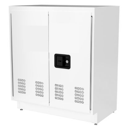 Armadio con sportello - SASB series - Air Master Systems Corporation - bianco / grigio / blu