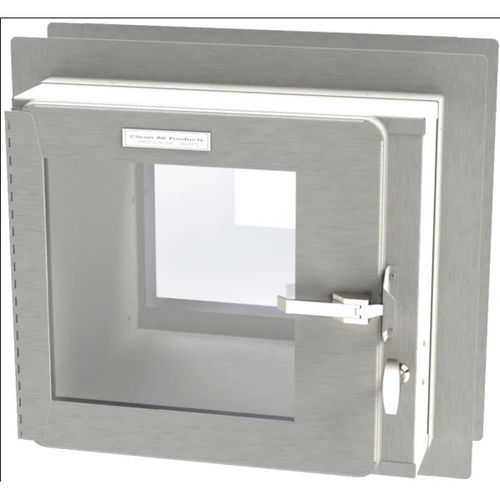 Passa-materiali per camera bianca - CAP18W - Clean Air Products - da parete / con filtro HEPA