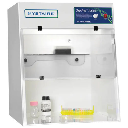 Cabina per aspirazione chimica - CleanPrep™ - Mystaire - di decontaminazione / per PCR / da banco