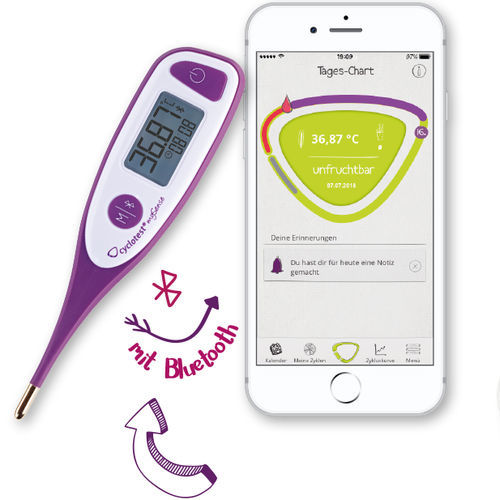 Termometro basale - cyclotest mySense - cyclotest - medico / digitale / a lettura diretta