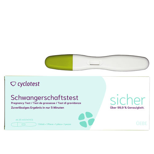 Test rapido di gravidanza - cyclotest - di HCG / di urina / immunologico