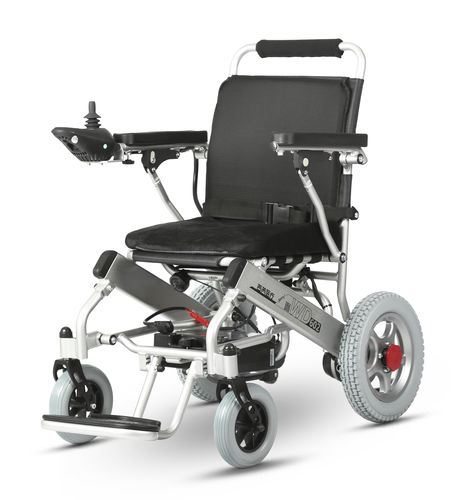 Sedia a rotelle elettrica - JRWD1003 - Jerry Medical - da interno / con poggiagambe