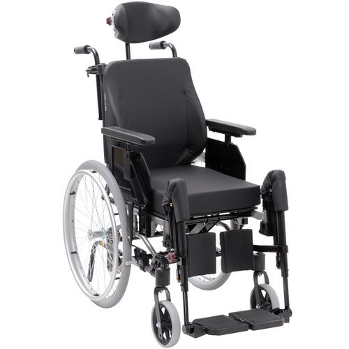 Sedia a rotelle manuale - 4U CE PLUS - Alu Rehab - da esterno / da interno / pieghevole