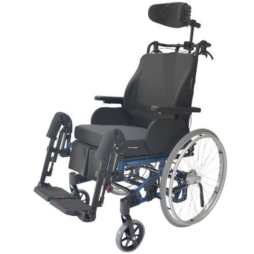 Sedia a rotelle manuale - 4U CE - Alu Rehab - da esterno / da interno / reclinabile