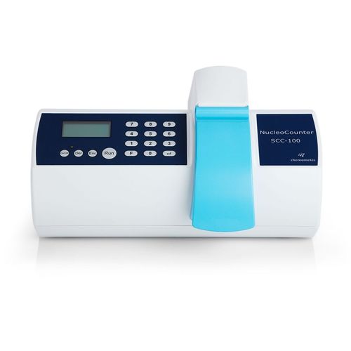 Contatore di cellule automatico - NucleoCounter® SCC-100™ - Chemometec - da banco / cellule somatiche / per immagini