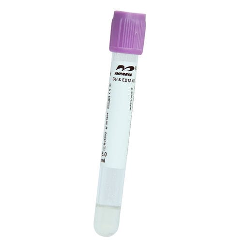 Provetta per prelievi cilindrico - IMPROVACUTER® 722350202, IMPROVACUTER® 724850202  - Improve Medical - per prelievo campioni / con gel separatore / EDTA K2