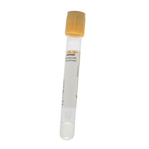 Provetta per prelievi cilindrico - 622350202, 624850202 - Improve Medical - per prelievo campioni / con attivatore di coagulazione / con gel separatore