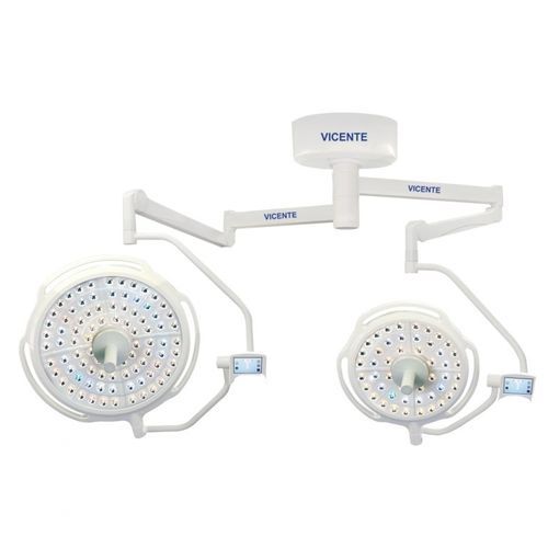 Lampada scialitica a soffitto - VICENTE - Shandong Mingtai Medical Equipment Group - LED / 2 bracci / con video monitor