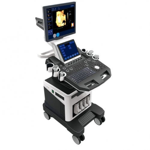Ecografo su piattaforma - MTDW-580 - Shandong Mingtai Medical Equipment Group - per ecografia multidisciplinare / in bianco e nero / con doppler a colori