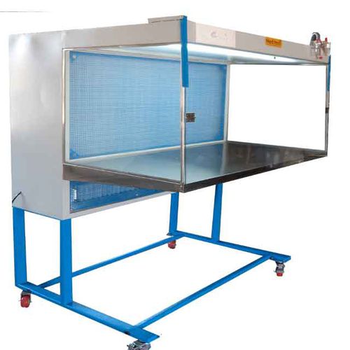 Cabina da laboratorio - MTLA01, MTLA05 - Meditech Technologies India - da terra / HEPA / a flusso laminare orizzontale