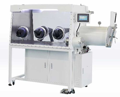 Glove box da laboratorio - 2100x750x1815 - Meditech Technologies India - da terra / a vuoto
