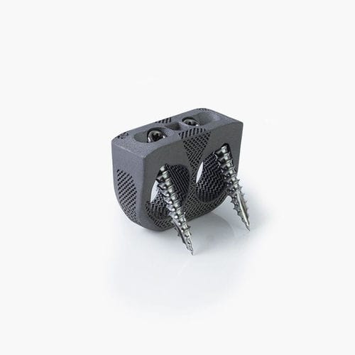 Gabbia intersomatica lombare - Idys®-ALIF ZP 3DTi - Clariance - via anteriore / in titanio