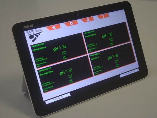 Sistema di monitoraggio di pH - SAFE Sens - Hamilton Thorne - per incubatori di laboratorio / continuo / automatizzato