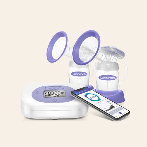 Tiralatte elettrico - Smartpump 2.0 - Lansinoh - con doppia pompa / regolabile / per ospedale