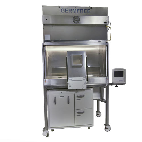 Cabina di contenimento - RADIOSAFE series - Germfree - per radiofarmacia / da terra / a flusso laminare