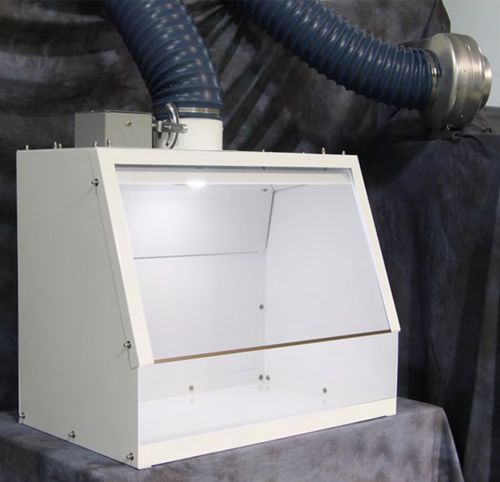 Workstation da laboratorio per microscopia - VWS - Germfree - da banco / con ventilazione