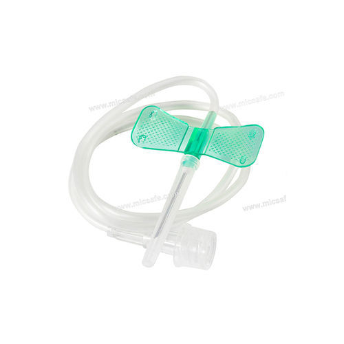 Ago per iniezione endovenosa - Micsafe Medical - per puntura / con alette