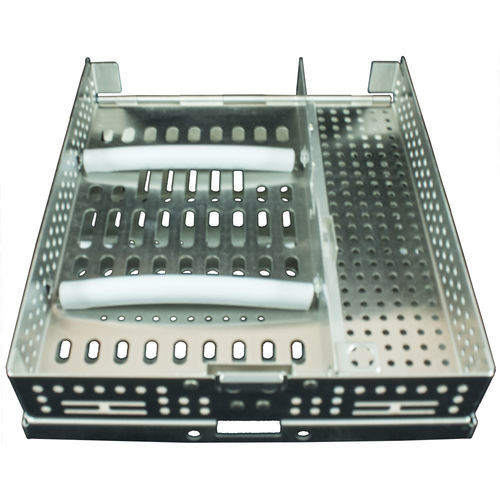 Contenitore per strumenti odontoiatrici - T009D series - Paradise Dental Technologies - in acciaio inossidabile / doppio